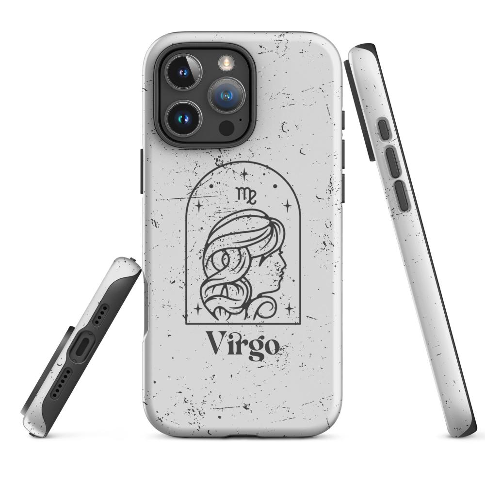 Virgo Zodiac iPhone 16 Pro Max Tough Case - Matte Finish - https://ascensionemporium.net
